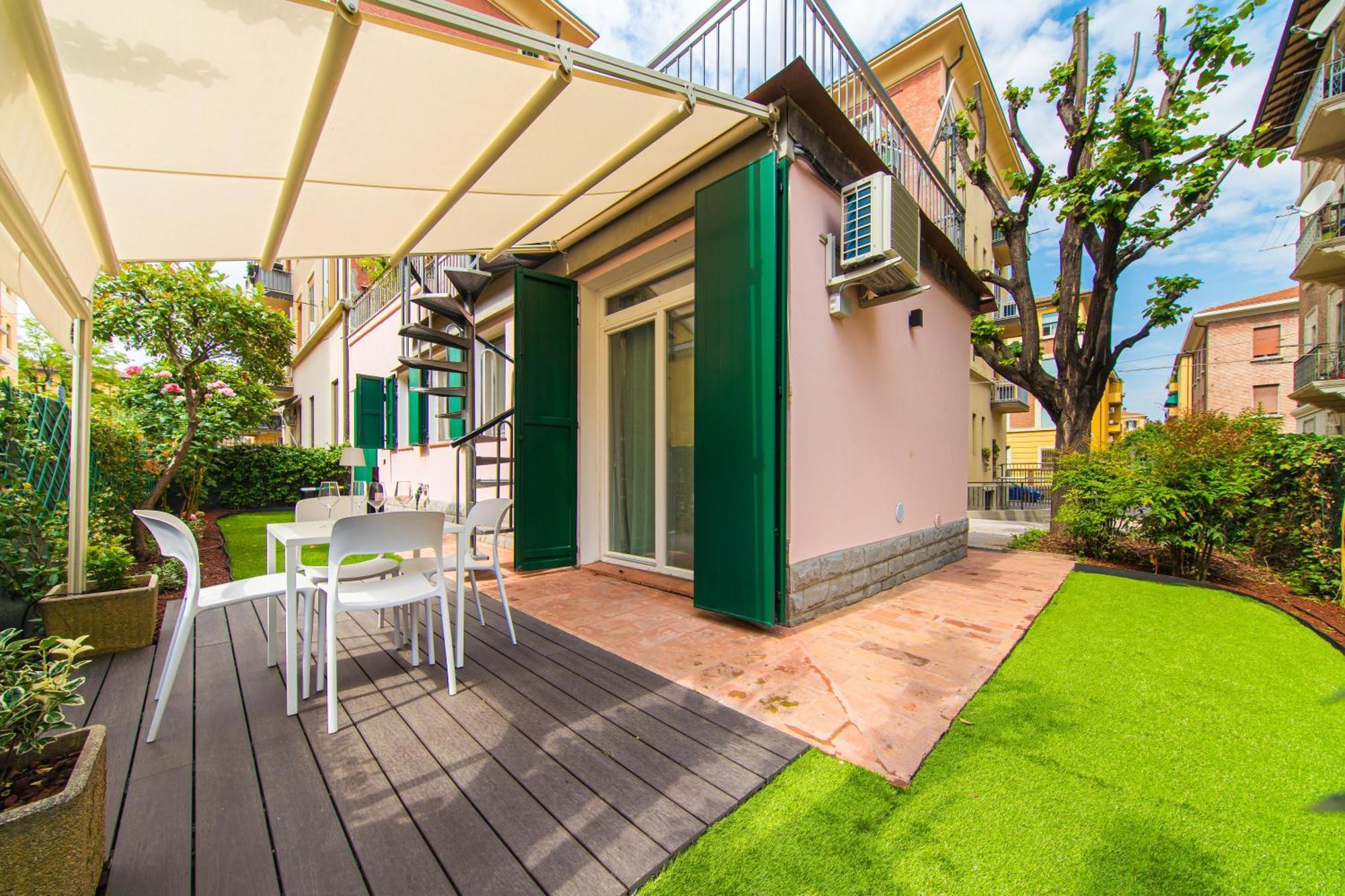 Urban Cottage Free Parking - Private Garden 볼로냐 외부 사진